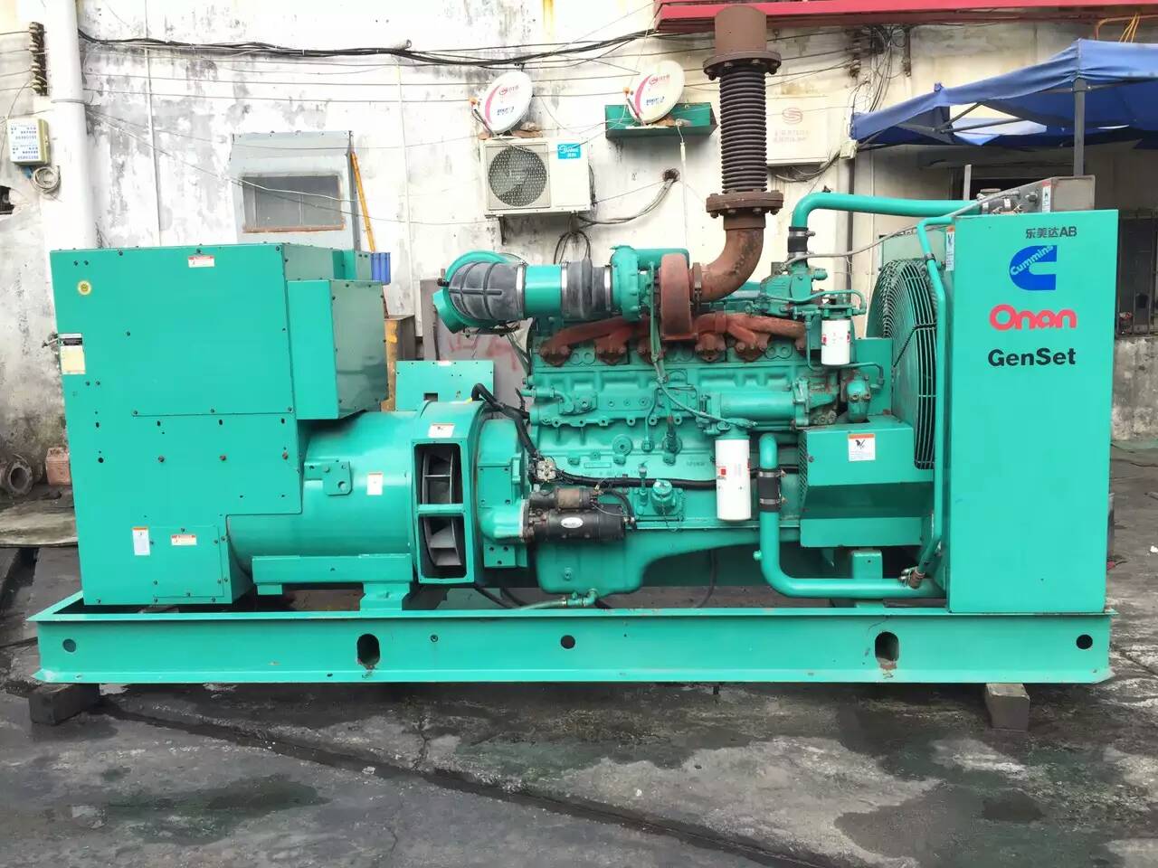 广丰租赁发电机-柴油发电机不正常冒烟的原因